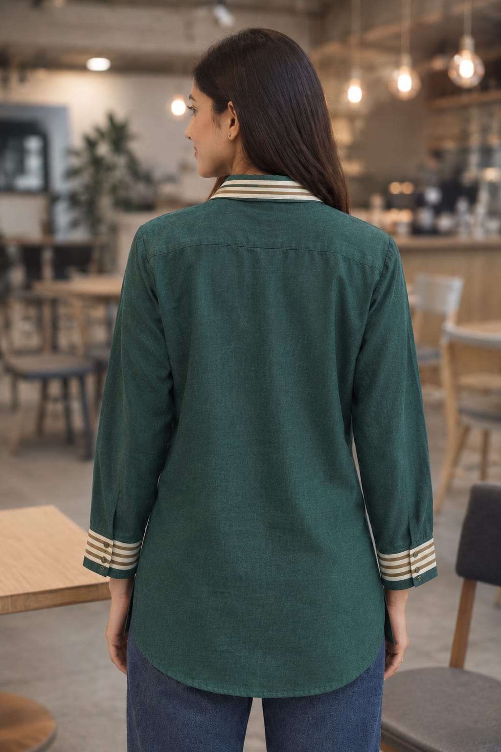 The Diagonal Ease Shirt