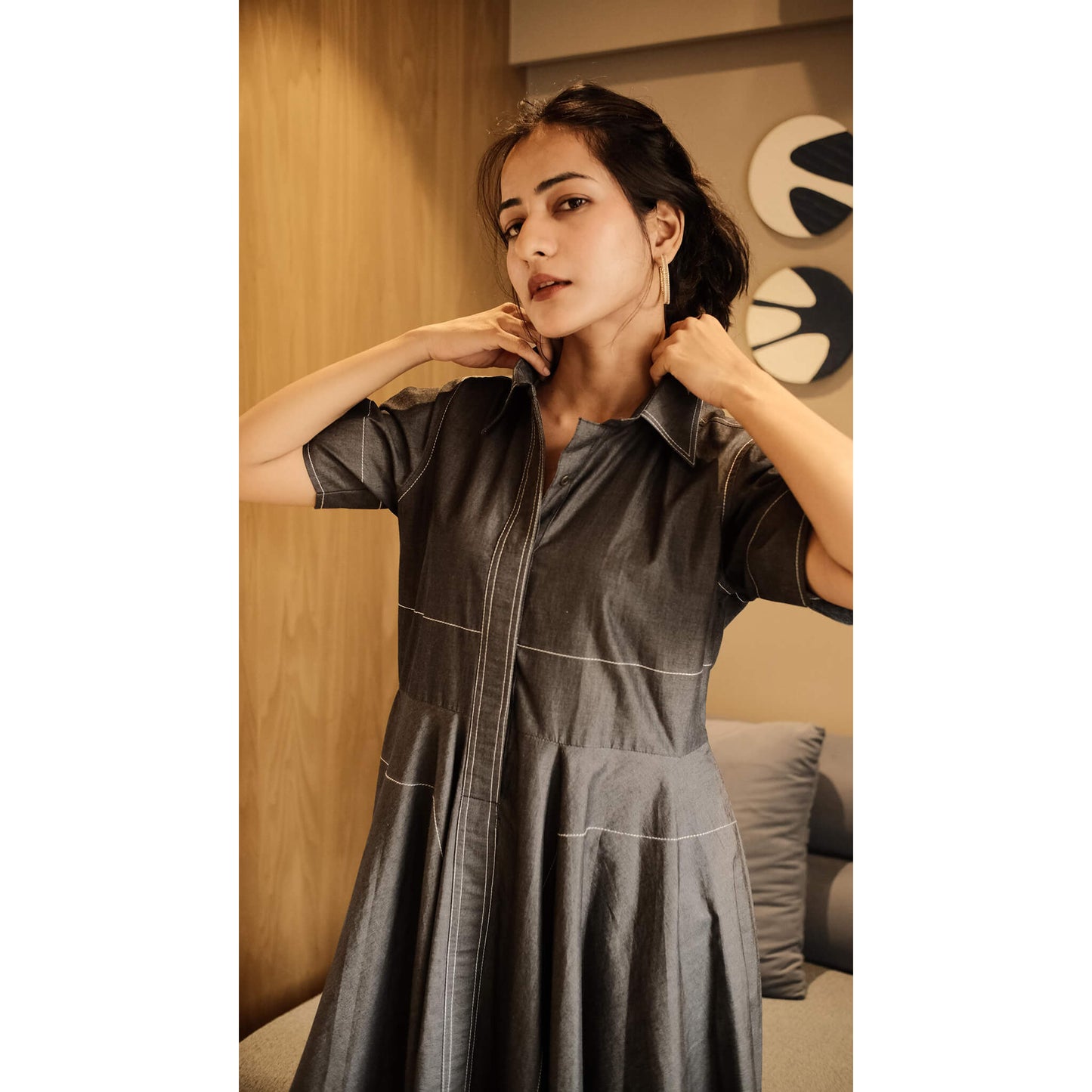 The Structured Ease Dress
