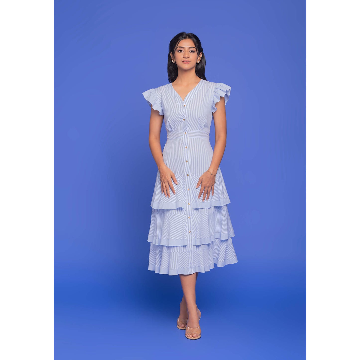 The Tiered Frost Dress