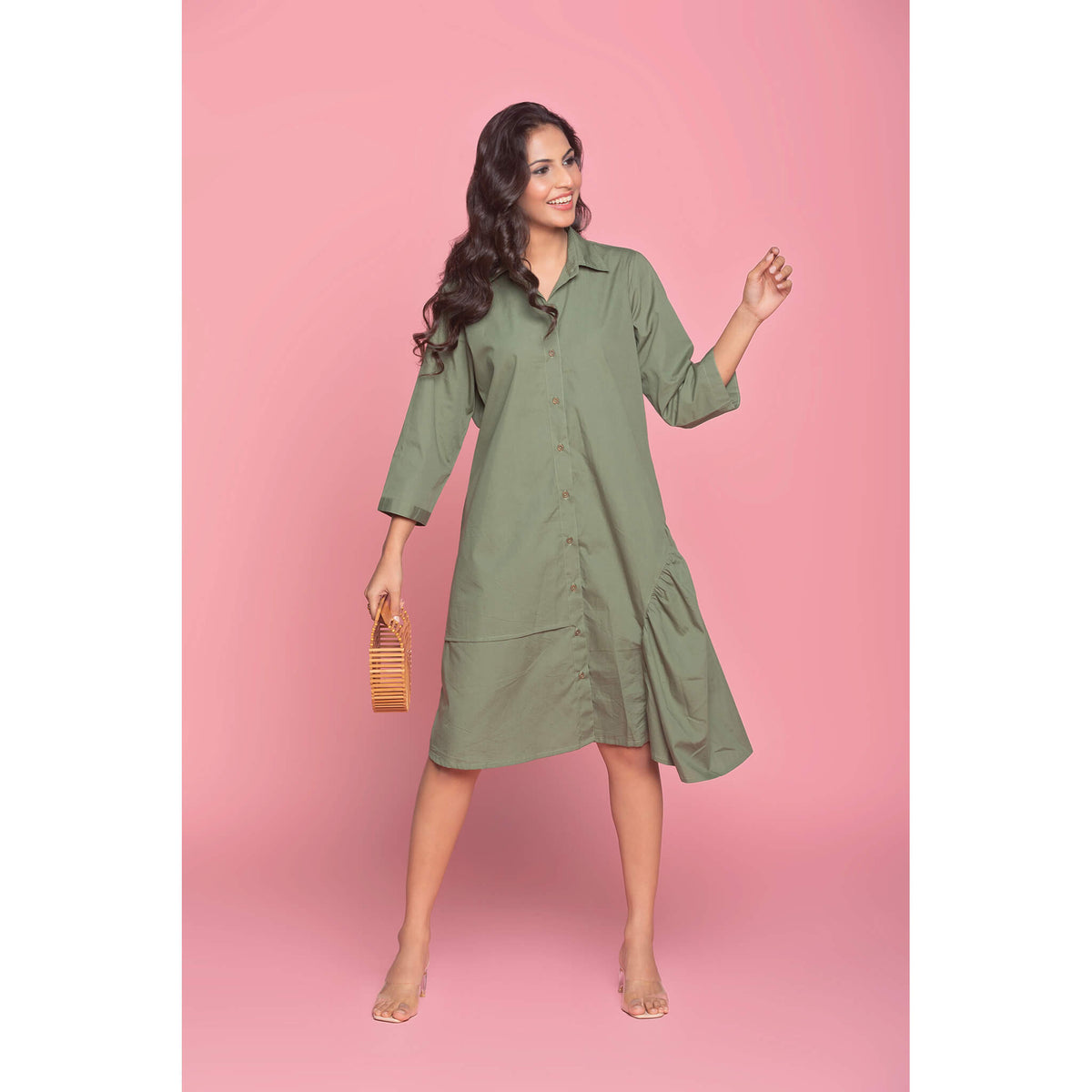 The Button Down Dress