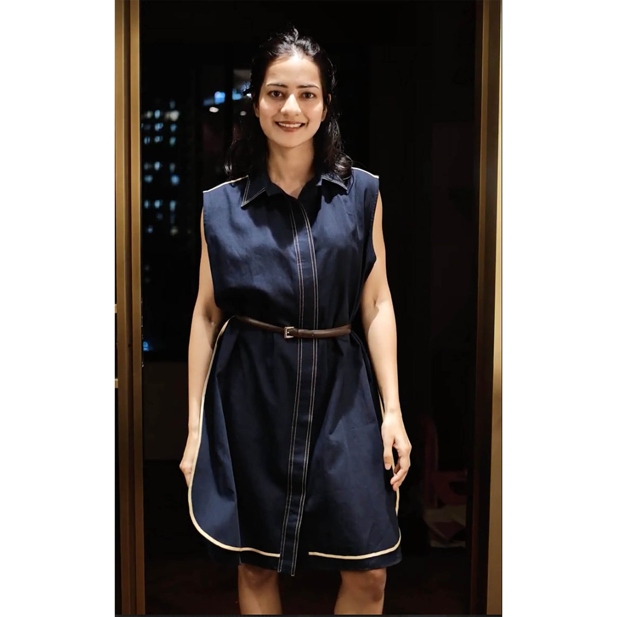 The Seam Statement Dress