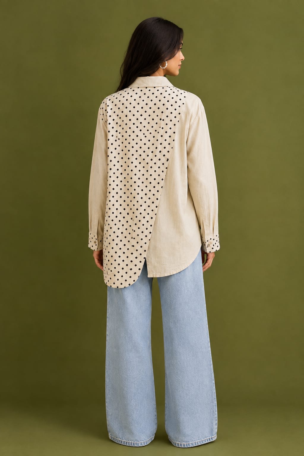 The Polka Patch shirt