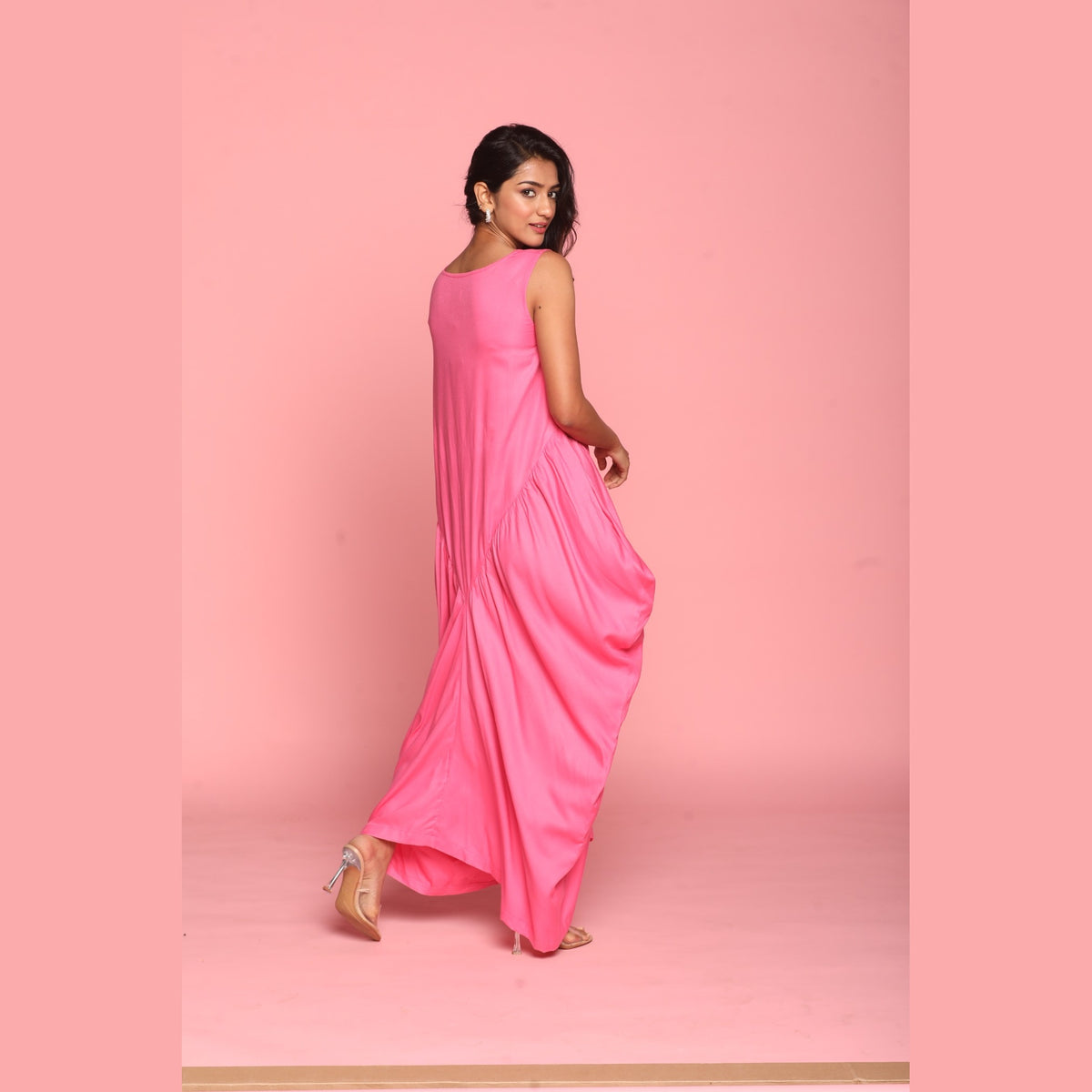 The Raspberry Ripple Sorbet Dress