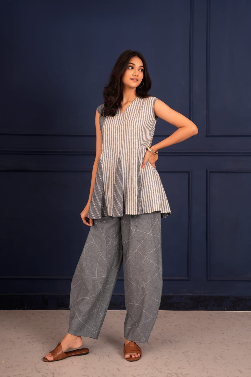 The Stripe and Stitch Coord Set