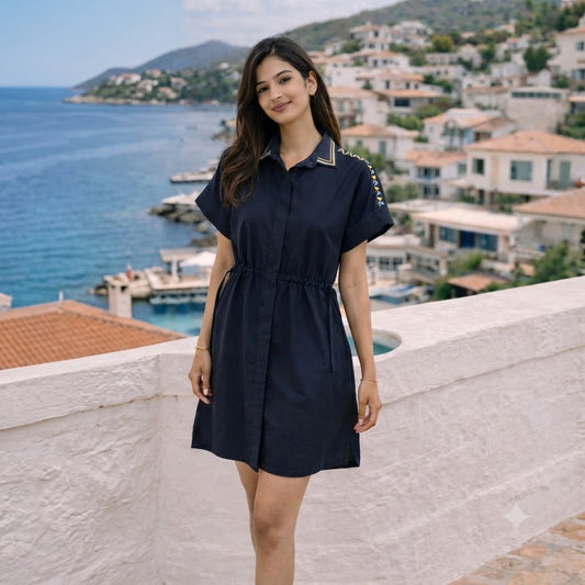 The Embroidered Escape Dress