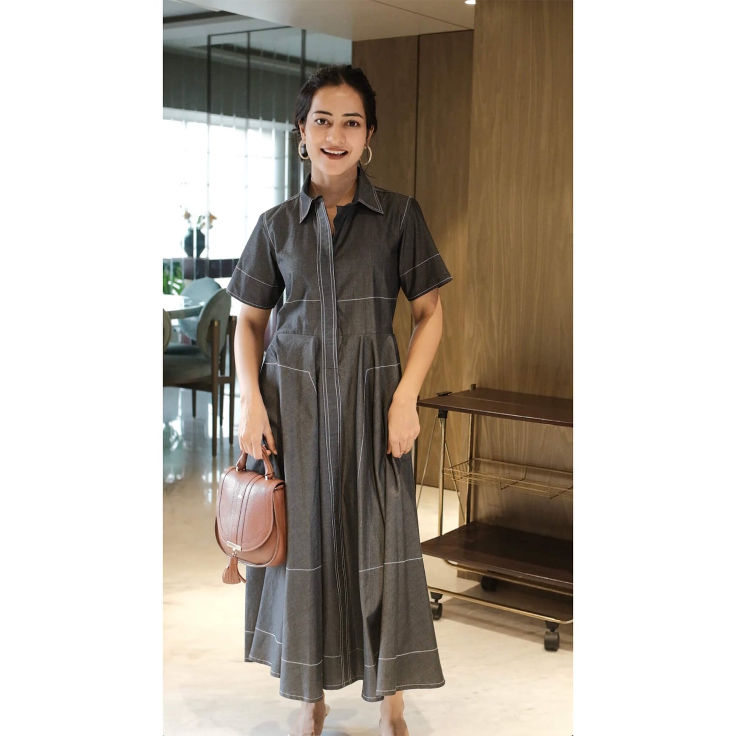 The Structured Ease Dress