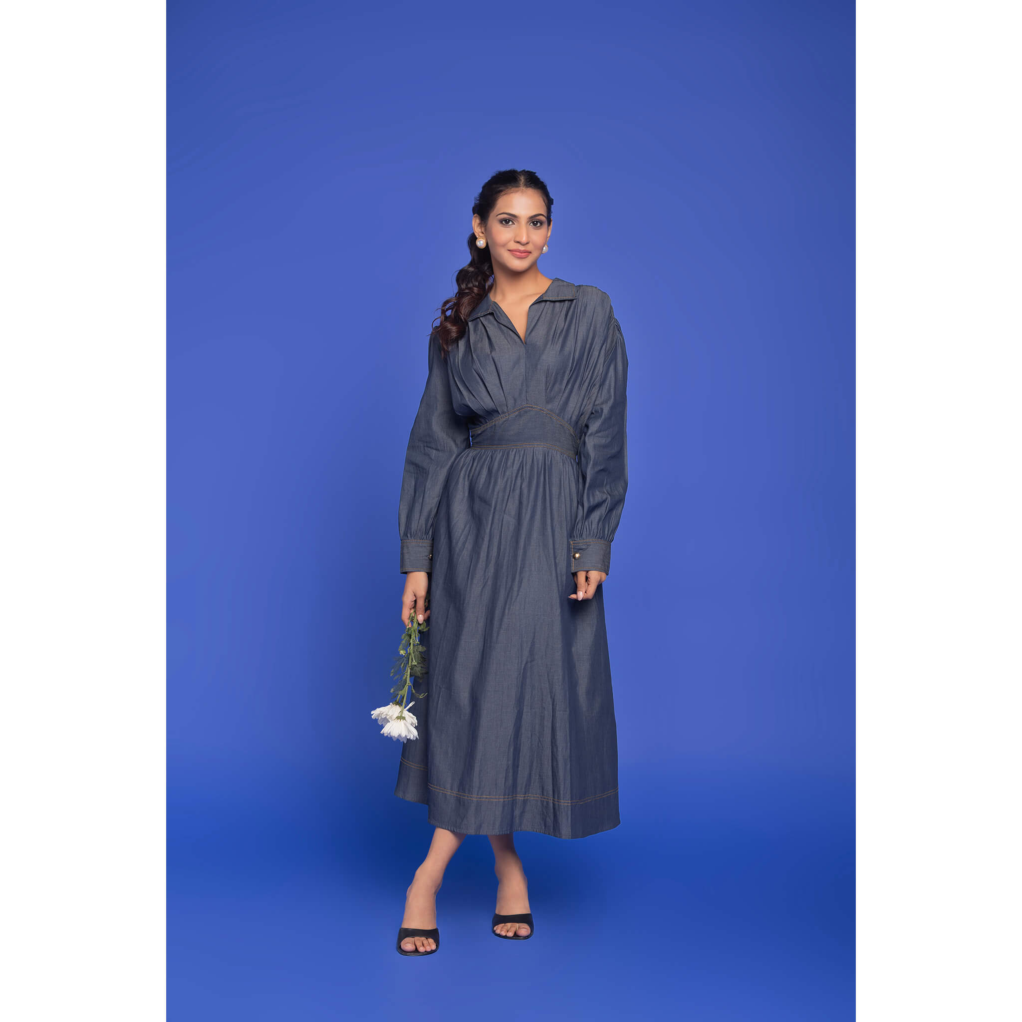 The Denim Date Dress