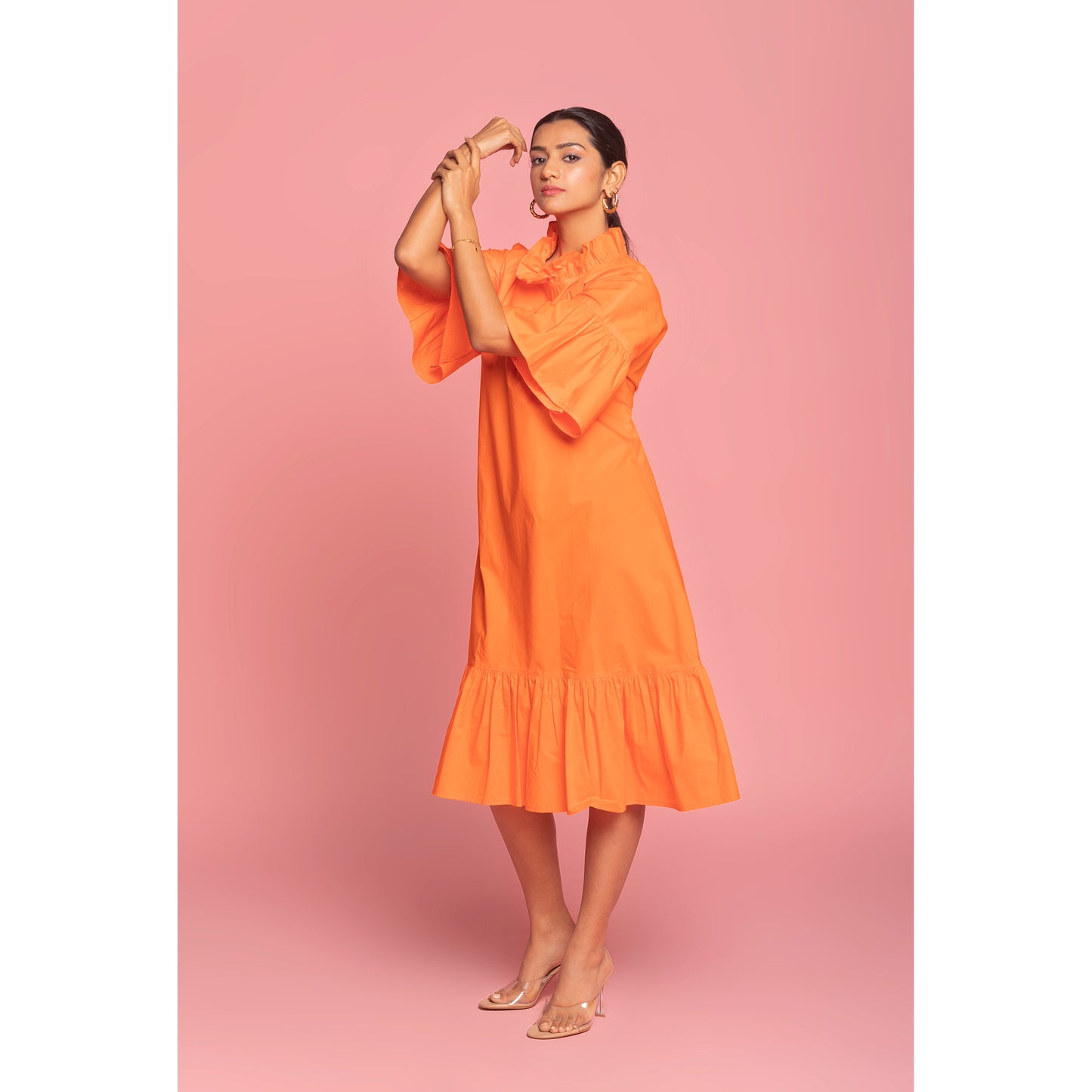 The Sunset Ruffle Dress