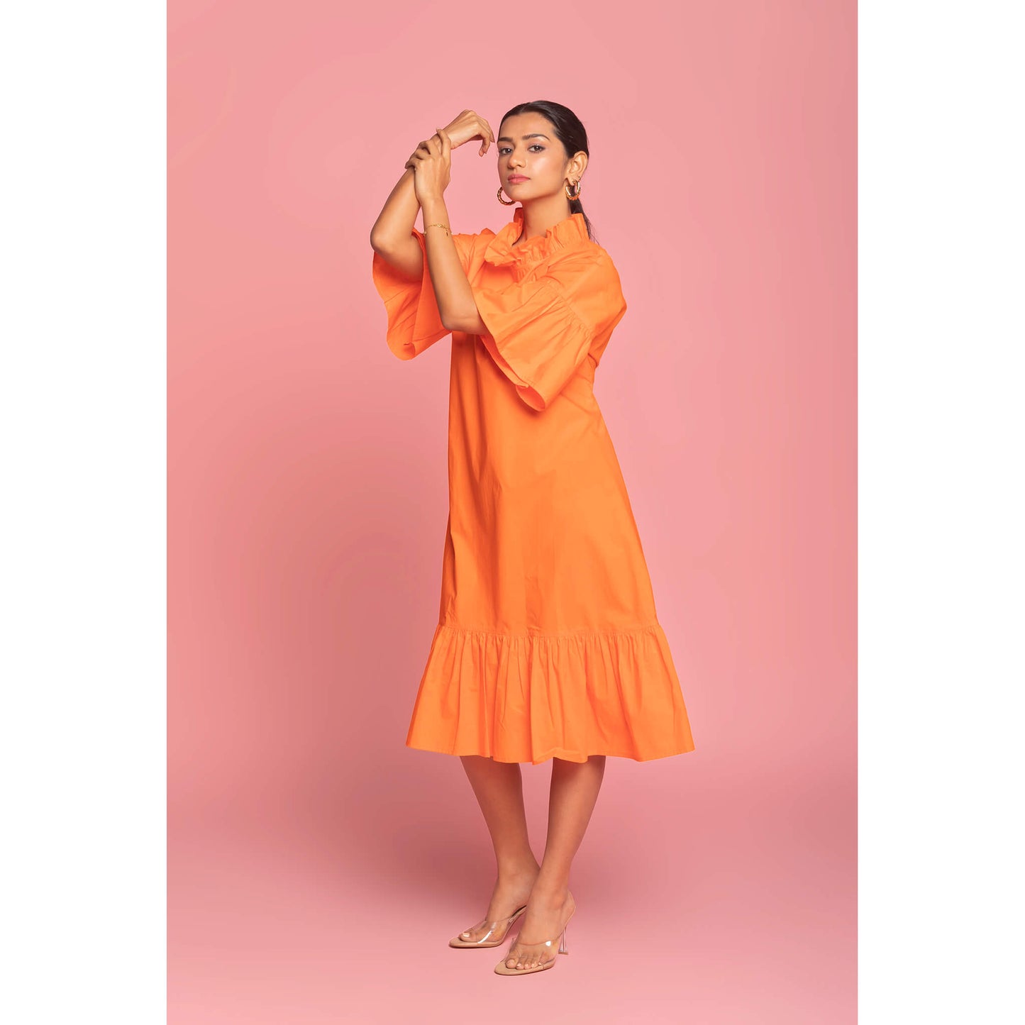 The Sunset Ruffle Dress