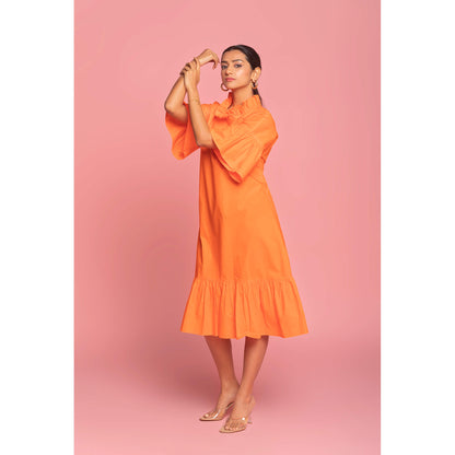 The Sunset Ruffle Dress