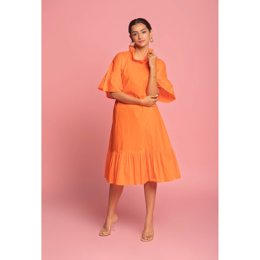 The Sunset Ruffle Dress