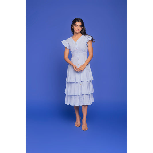 The Tiered Frost Dress