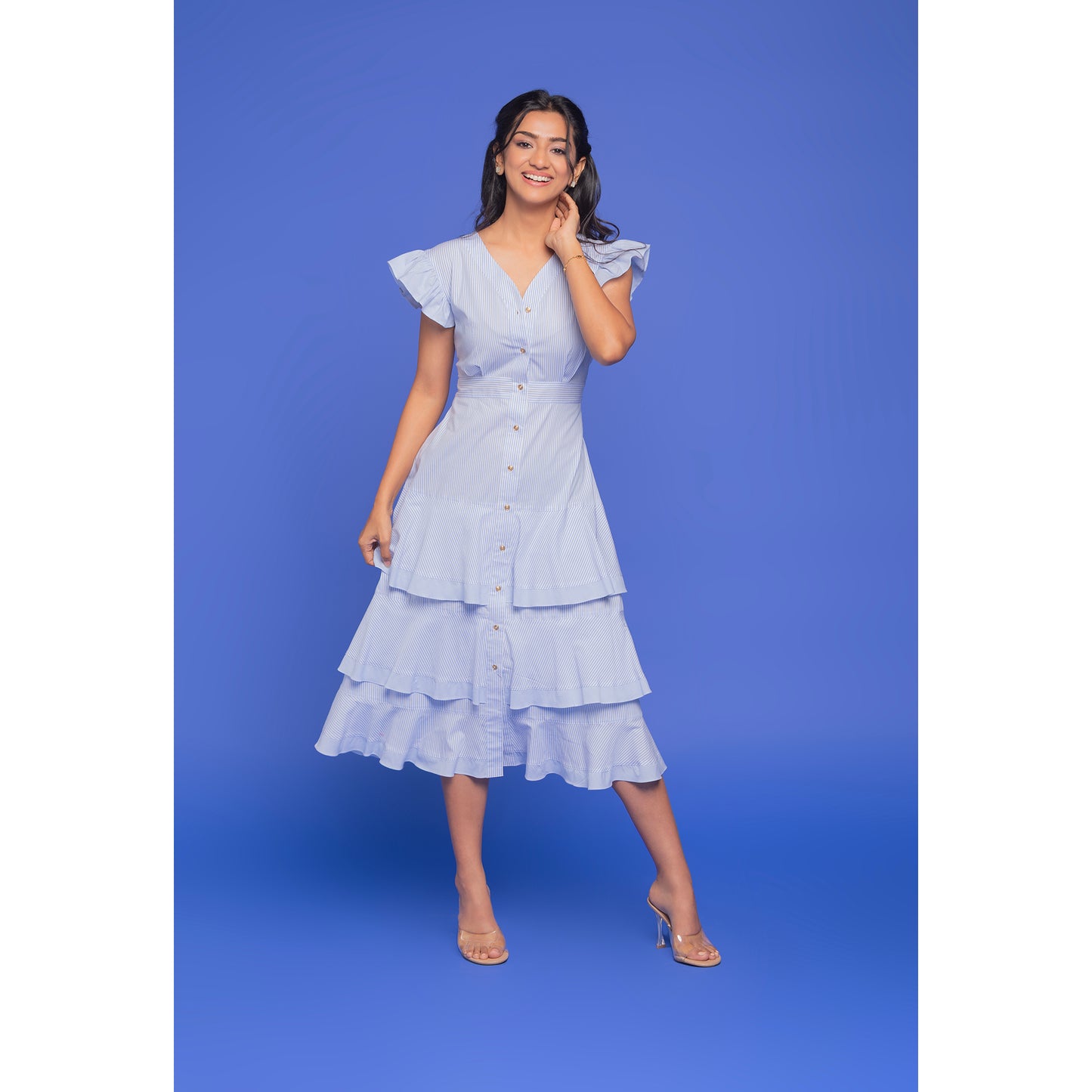 The Tiered Frost Dress