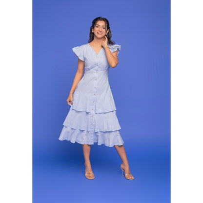 The Tiered Frost Dress