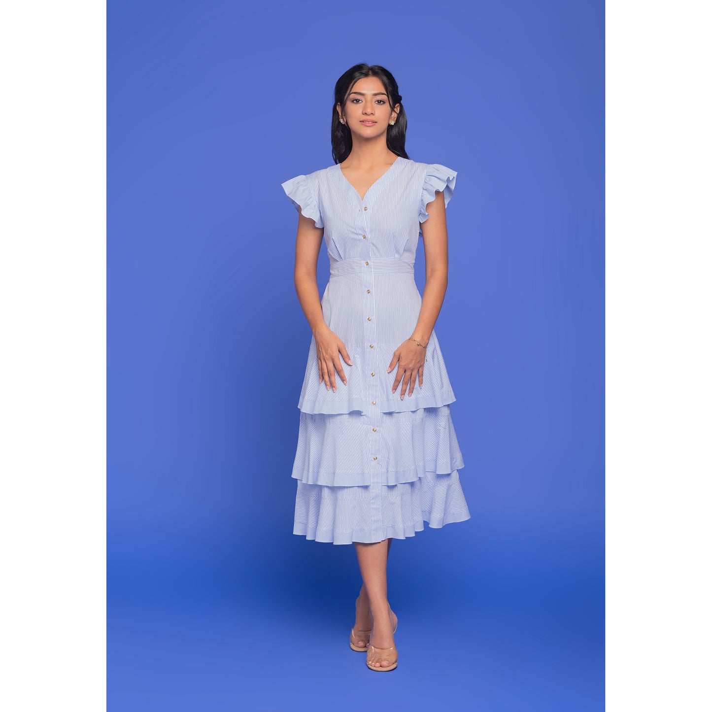 The Tiered Frost Dress
