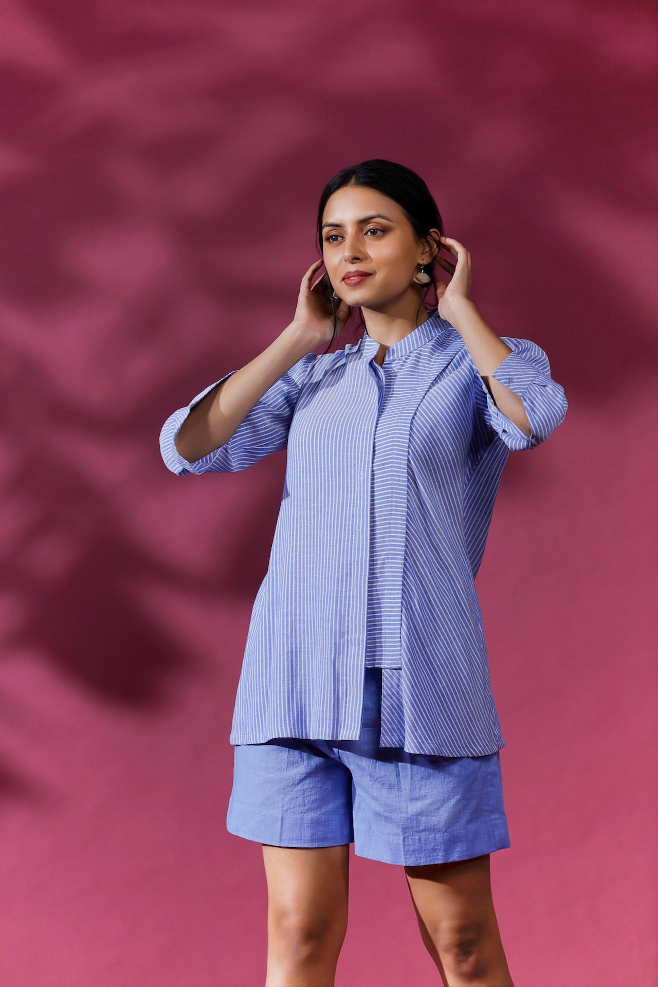 LAYERED PANEL SHIRT
