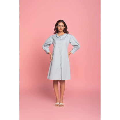 The Petal Collar Dress