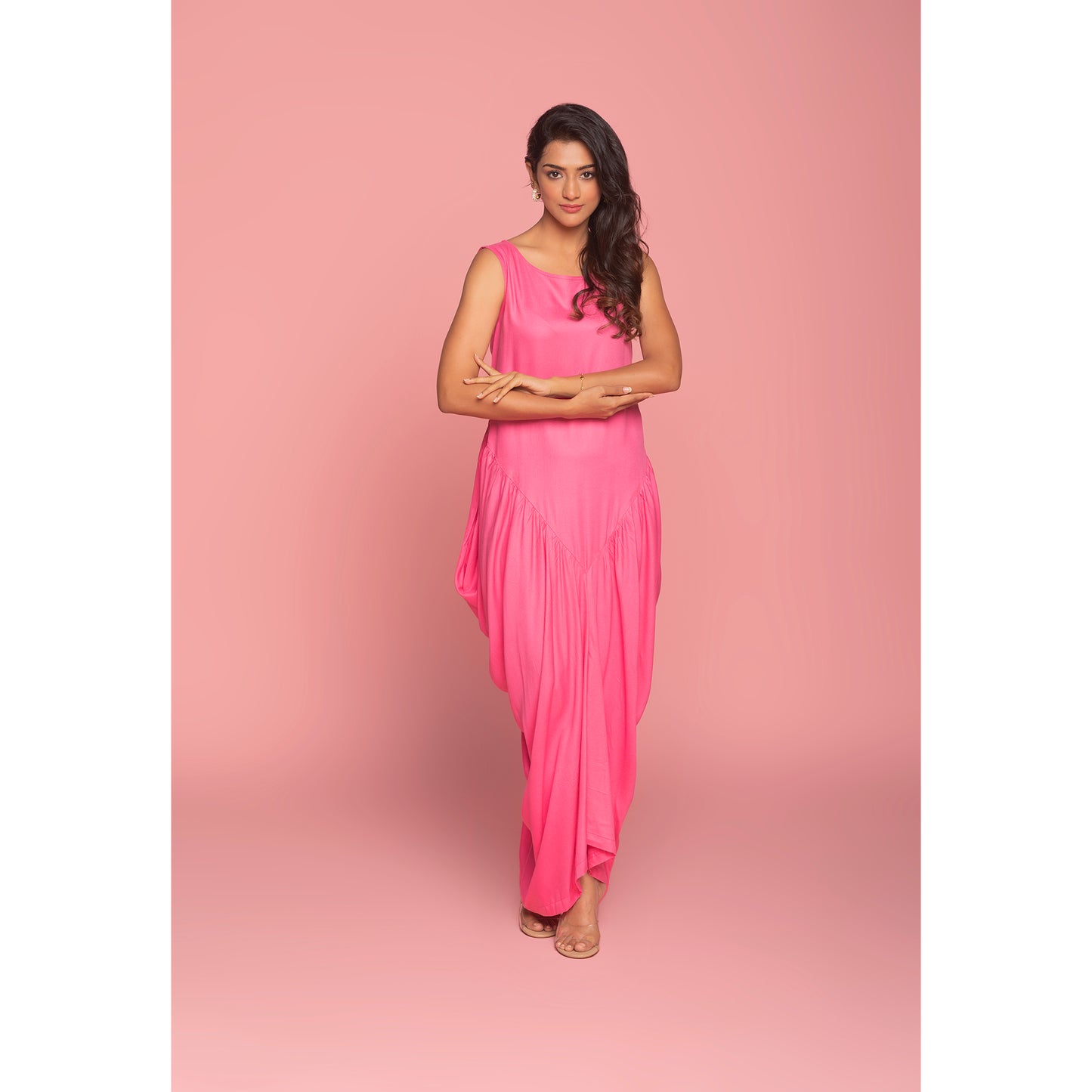 The Raspberry Ripple Sorbet Dress