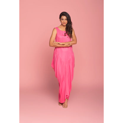 The Raspberry Ripple Sorbet Dress