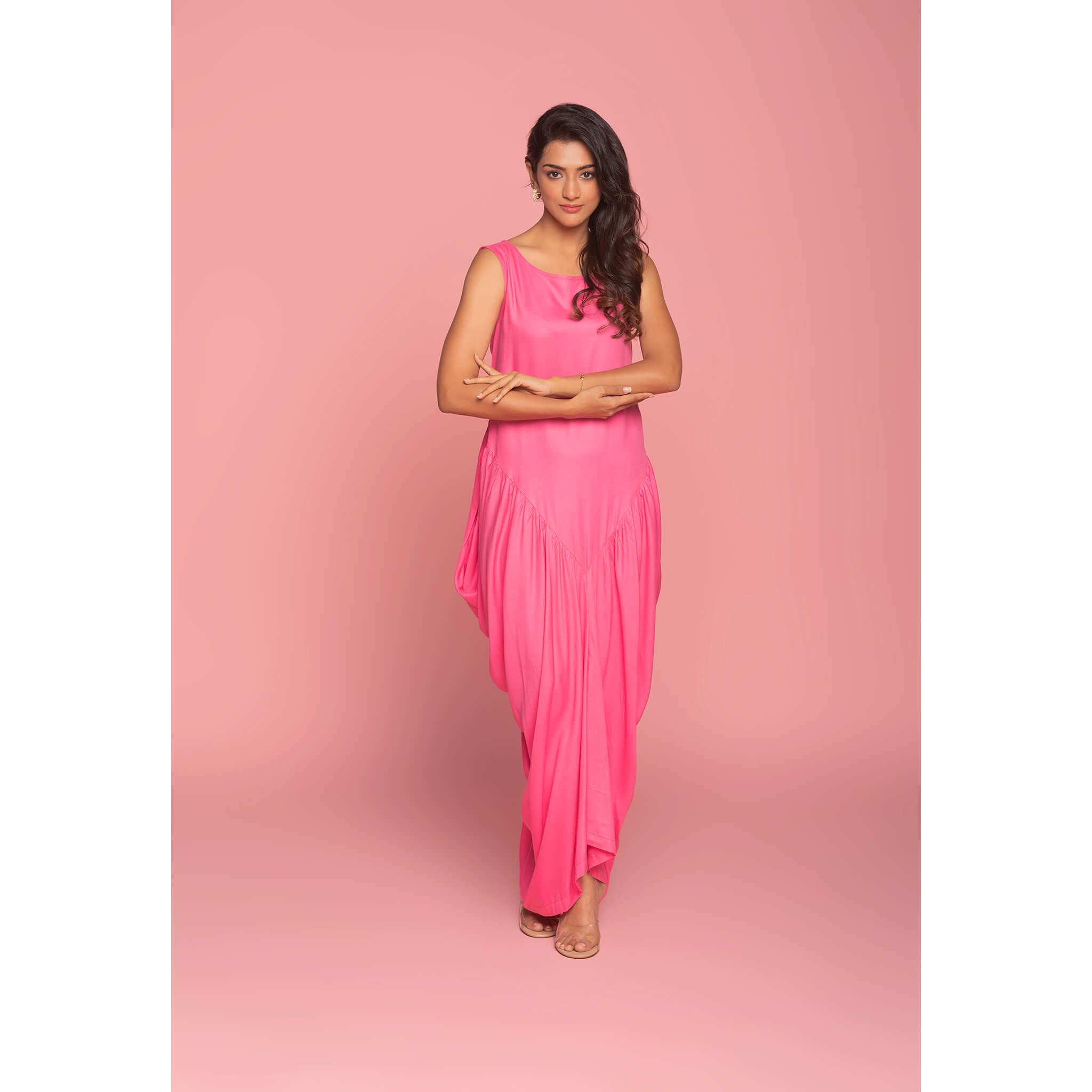 The Raspberry Ripple Sorbet Dress