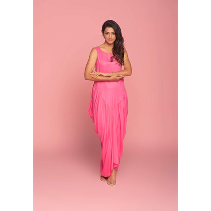 The Raspberry Ripple Sorbet Dress