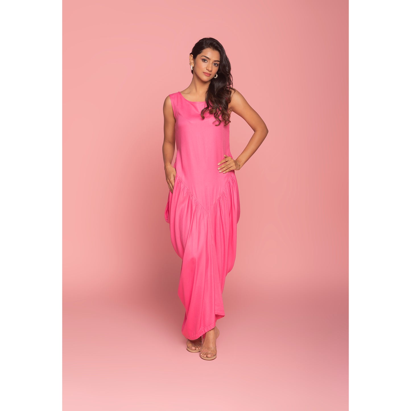 The Raspberry Ripple Sorbet Dress