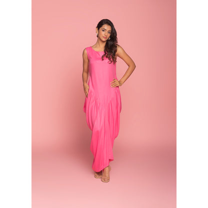 The Raspberry Ripple Sorbet Dress
