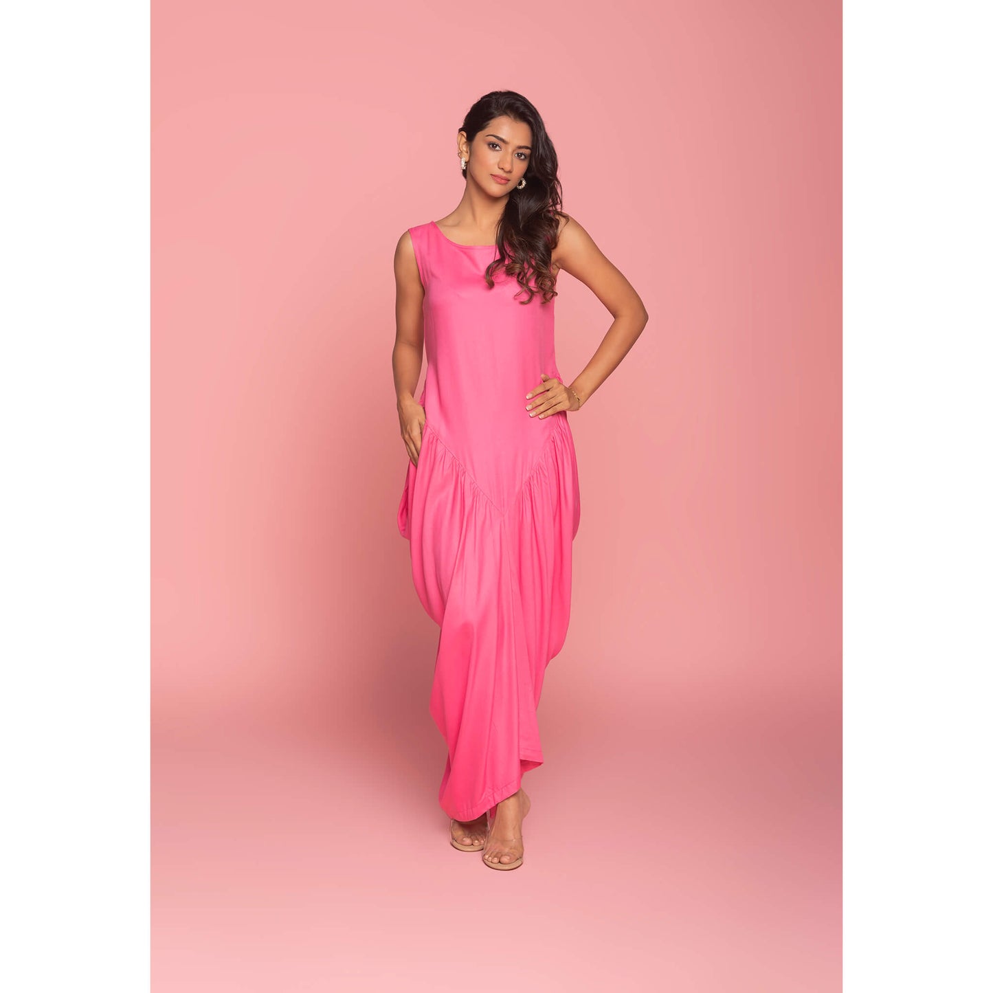The Raspberry Ripple Sorbet Dress