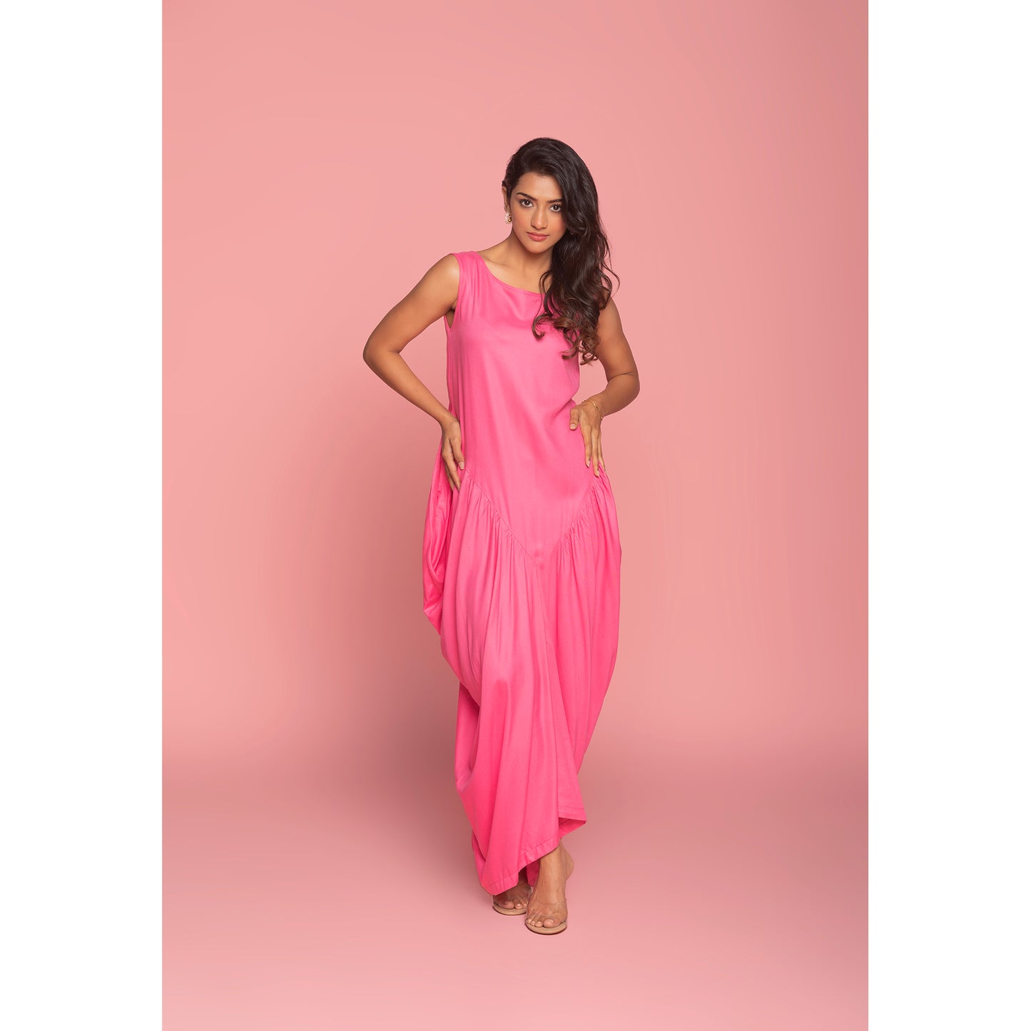 The Raspberry Ripple Sorbet Dress