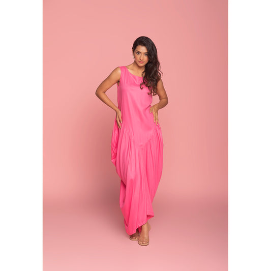 The Raspberry Ripple Sorbet Dress