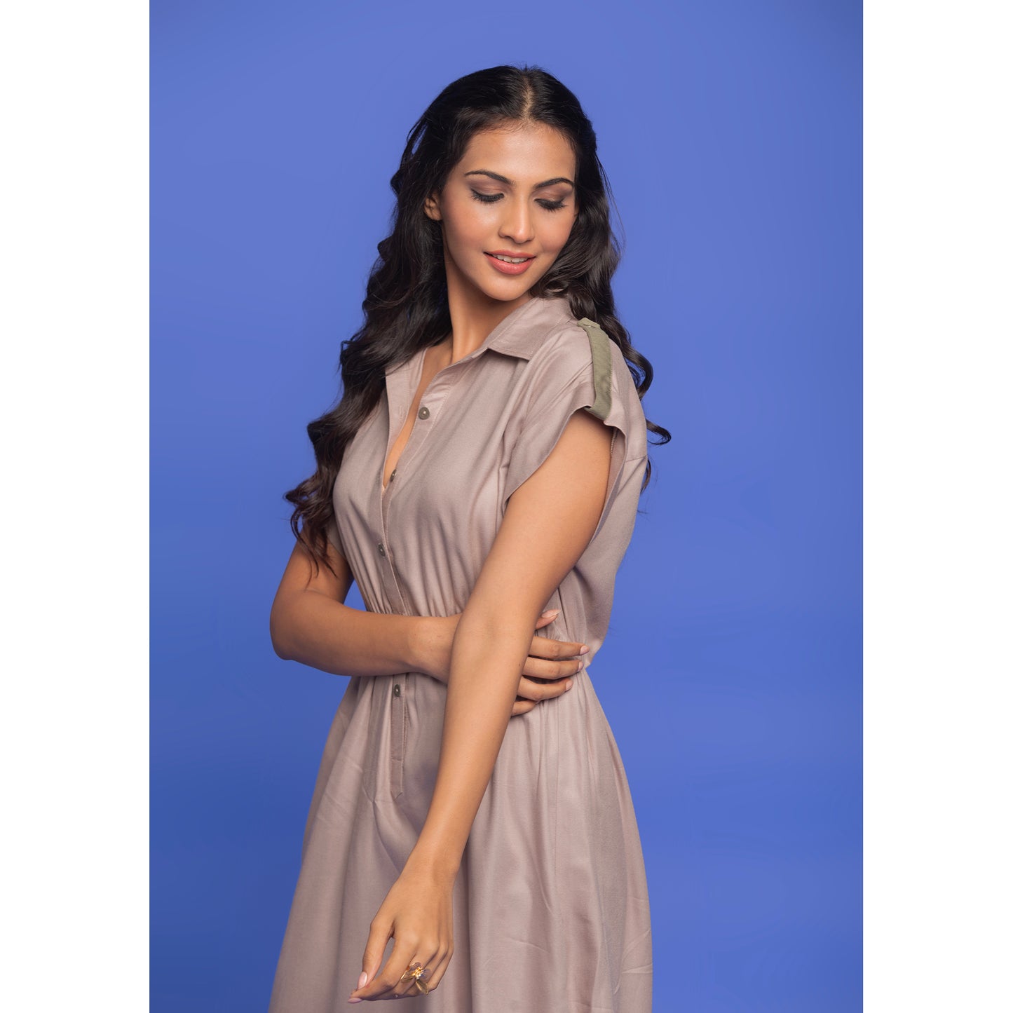 The Frosted Fig dress