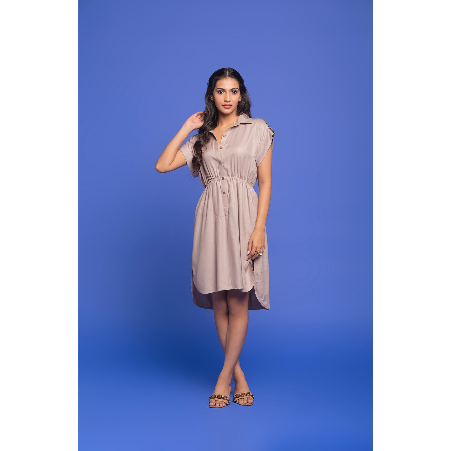 The Frosted Fig dress