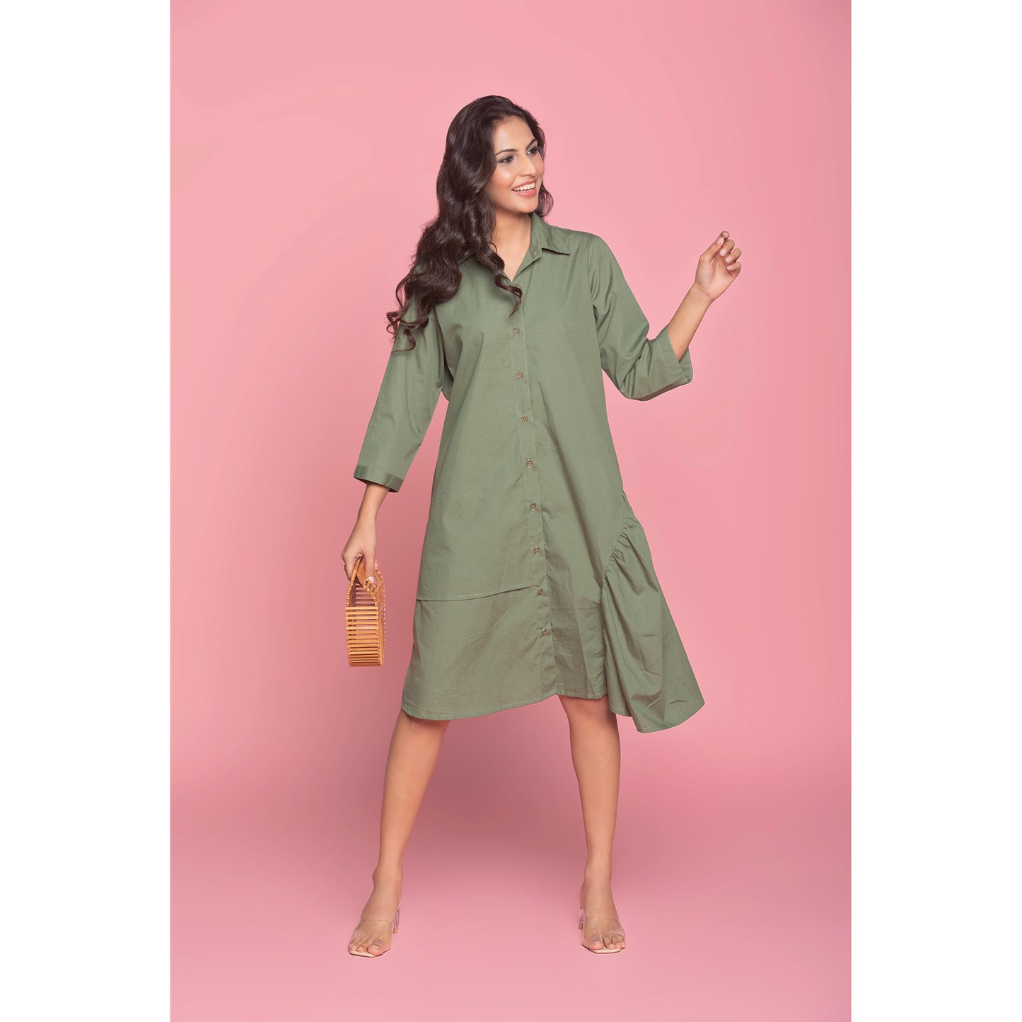 The Button Down Dress