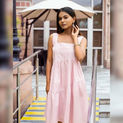SERENE TIERED DRESS