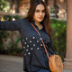 POPLIN SHIRT POLKA DOT TRIM