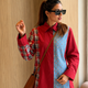 The Denim Dhamaka Fabric Fusion Shirt