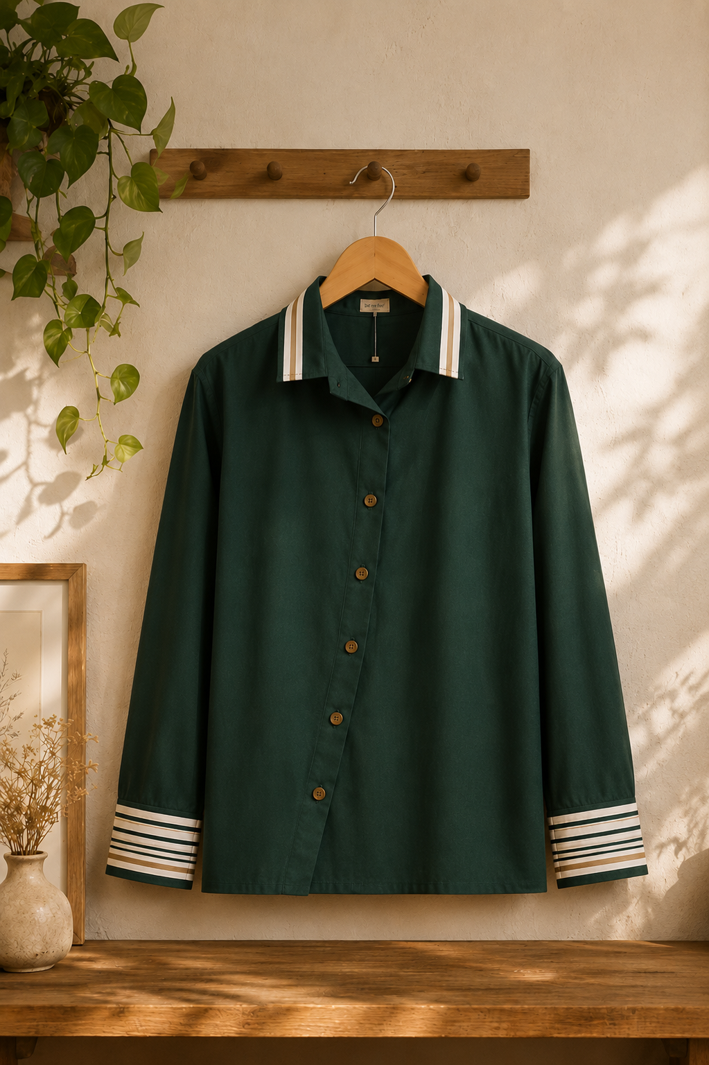The Diagonal Ease Shirt