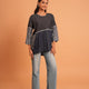 The Mix Match Denim Top