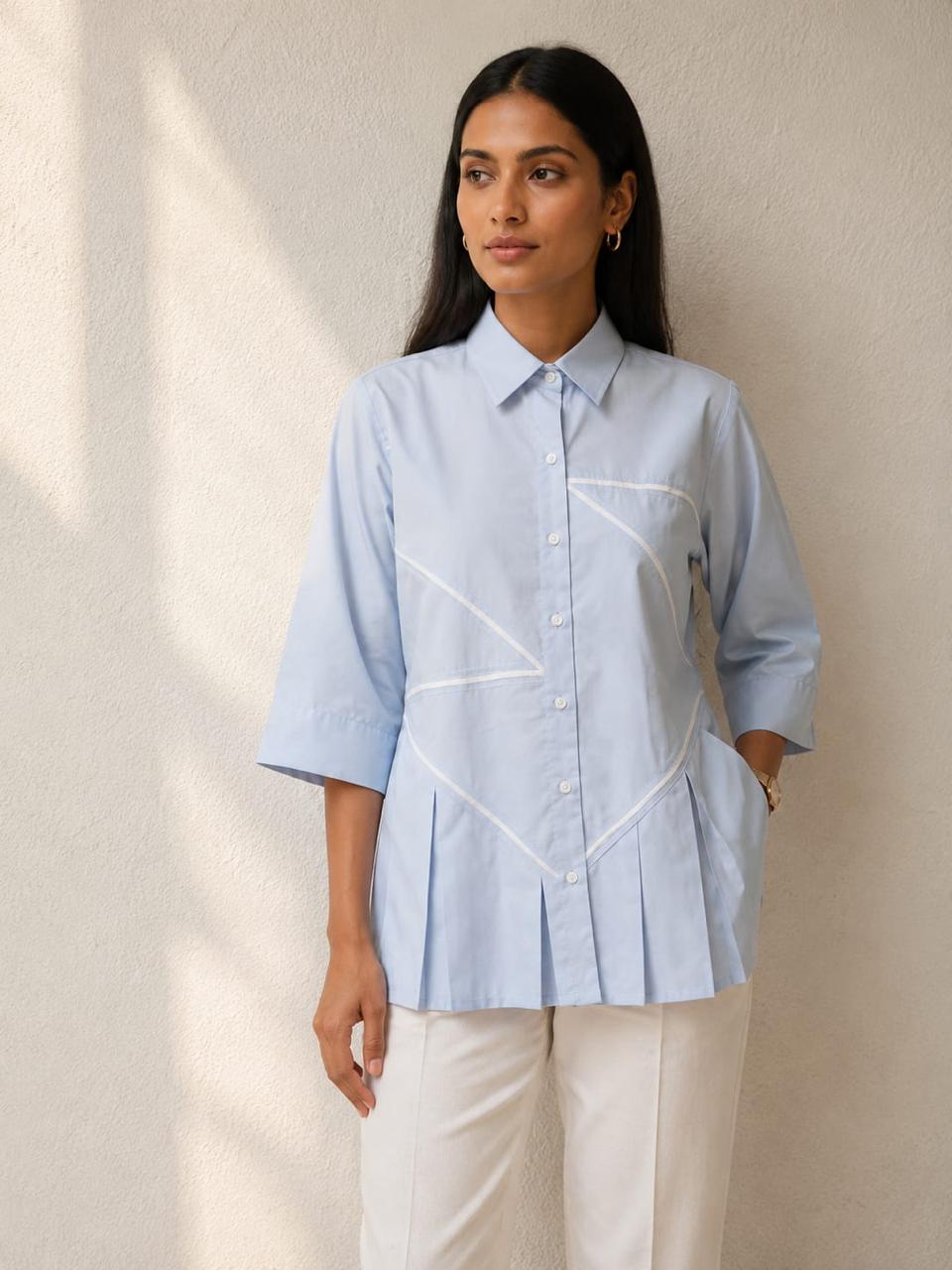 The Pleat Play Shirt