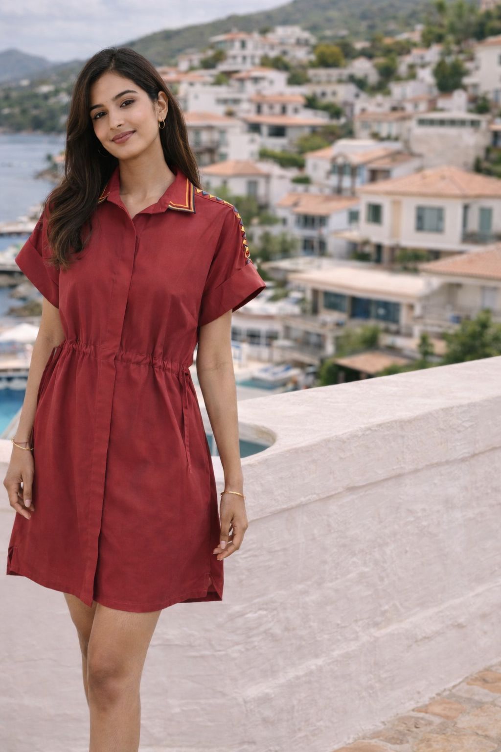 The Embroidered Escape Dress