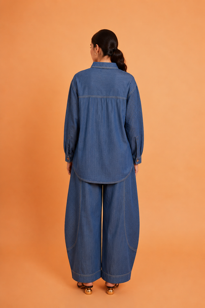 The Denim Dot Block Coord Set