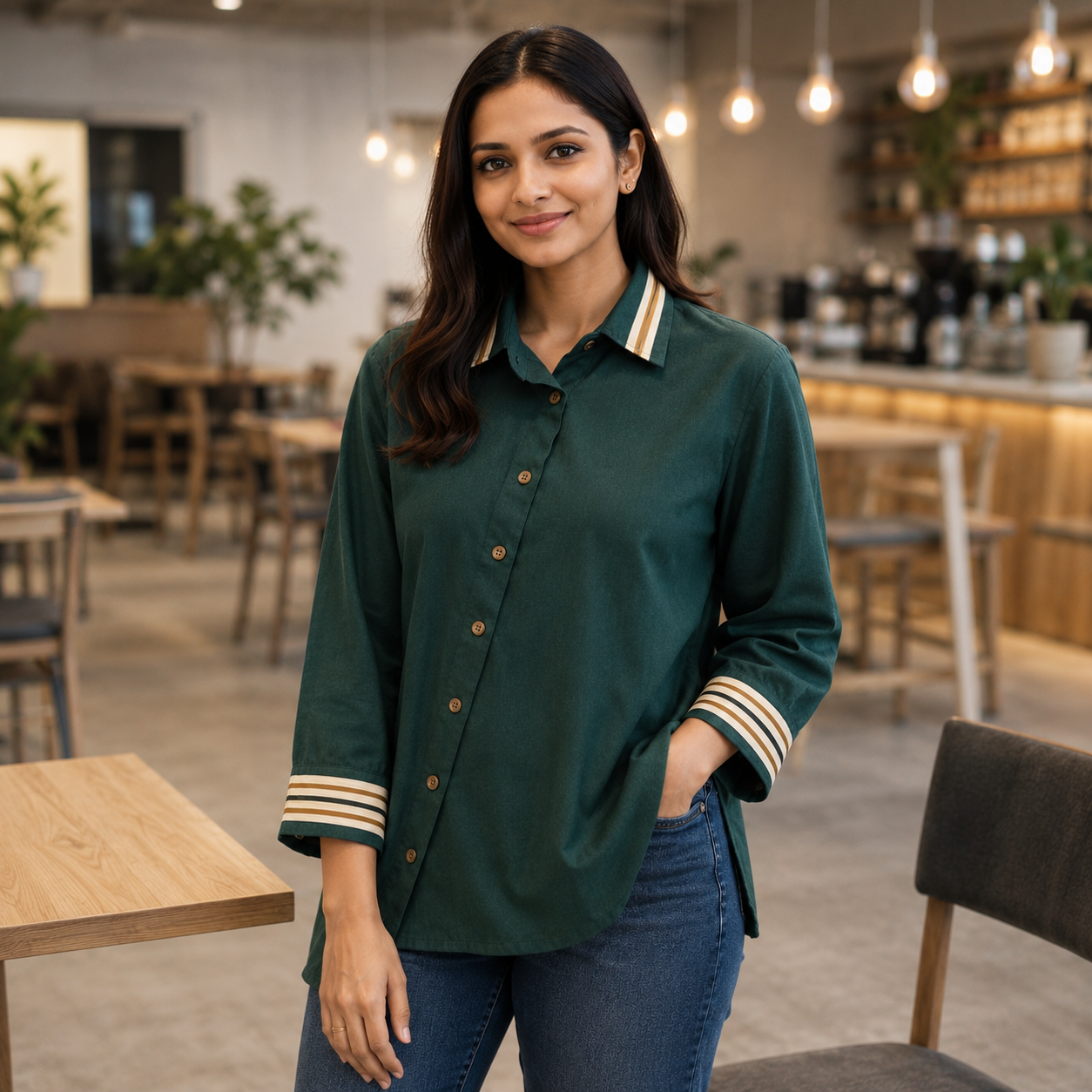 The Diagonal Ease Shirt