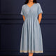 The Denim Twill Elasticated Waist Dress