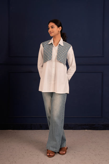 The Denim Dhamaka Shacket Shirt