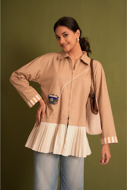 The Zip Front Click Shirt