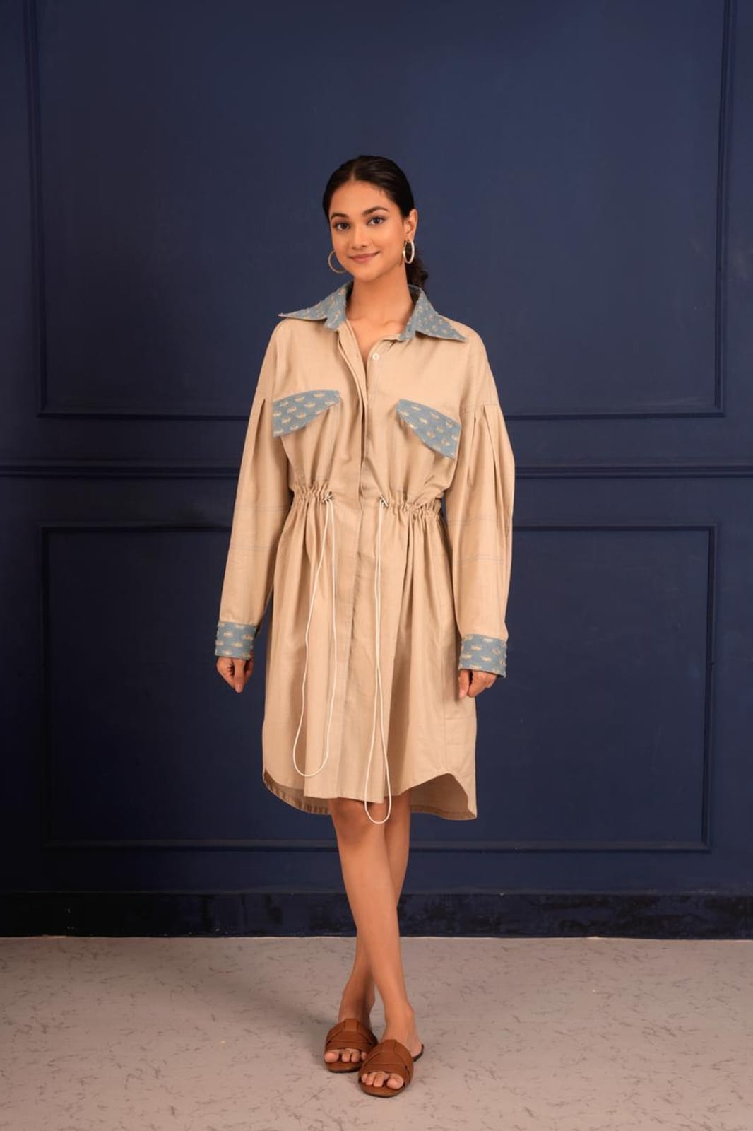 The Denim Dhamaka Toggle Dress
