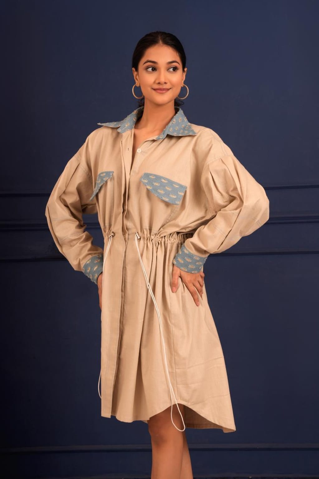 The Denim Dhamaka Toggle Dress