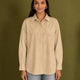The Pearl Studded Collar Shirt