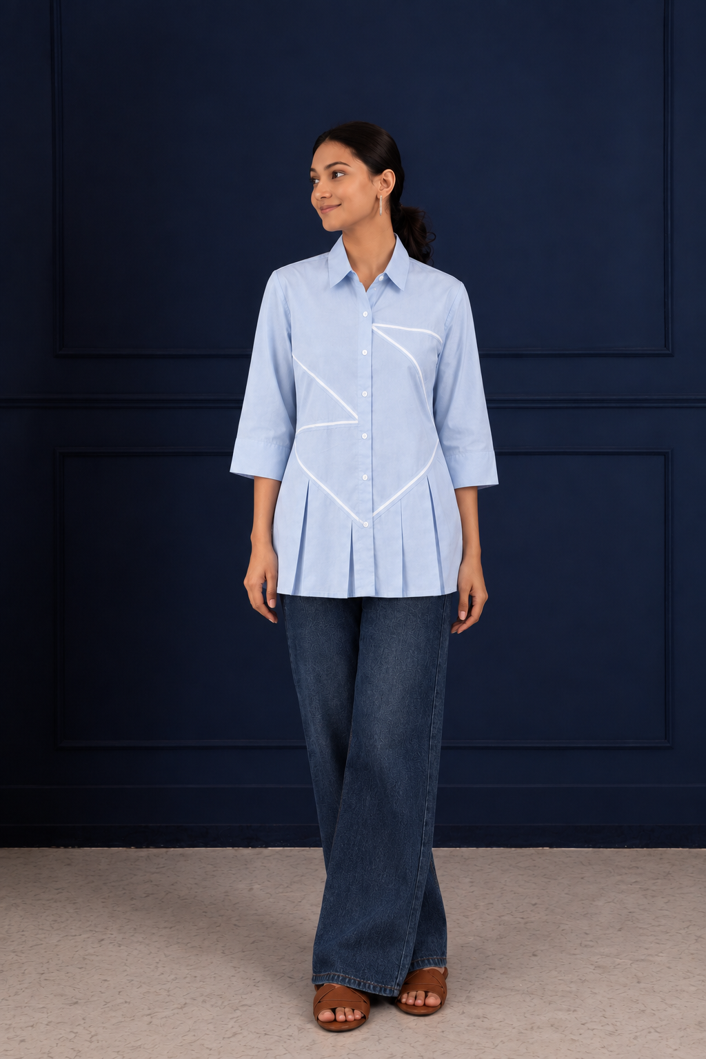 The Pleat Play Shirt