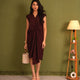 The Assymetric Pleat Dress